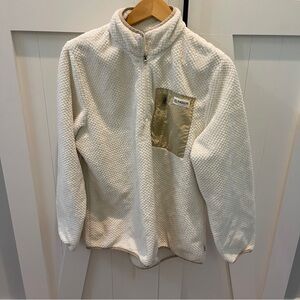 Magellan Women’s Willow Creek 1/4 zip Cream Fleece Jacket